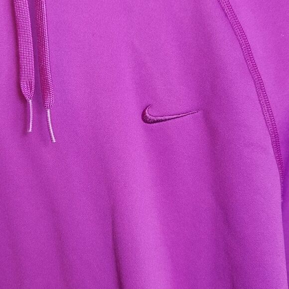 Nike Therma-Fit Berry Hoodie Sweatshirt Sz M - Picture 2 of 4